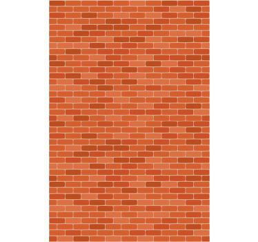 Store enrouleur salle à manger surface structurée brique - TenStickers