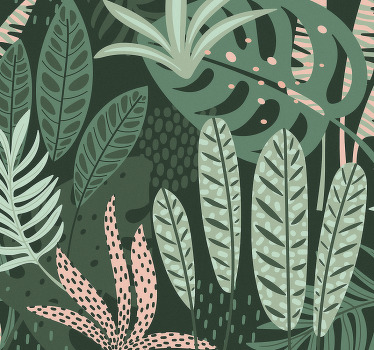 Store enrouleur salle à manger palmiers d'été - TenStickers