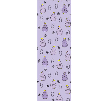 Cortina roller infantil diseño de pollitos - TenVinilo