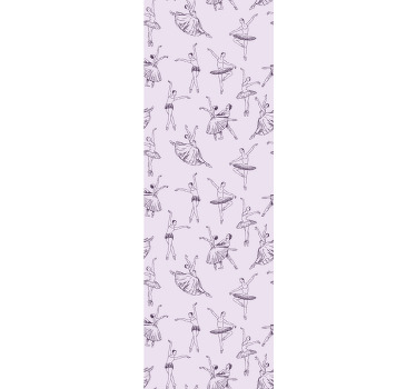 Cortina roller infantil ballet - TenVinilo