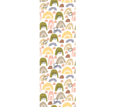 Blind kids nordic rainbow pattern - TenStickers
