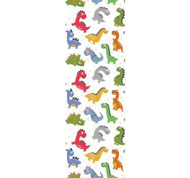 儿童盲人可爱恐龙类型 - TenStickers