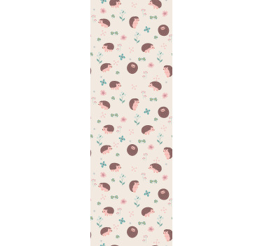 儿童盲人可爱刺猬系列 - TenStickers