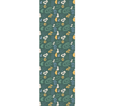 儿童盲人抽象极简图案 - TenStickers