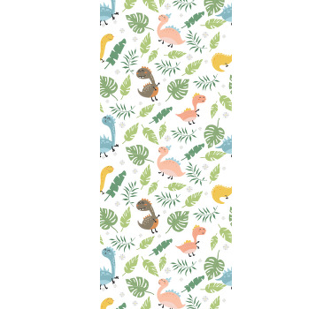 Blind kids pastel colors forest - TenStickers