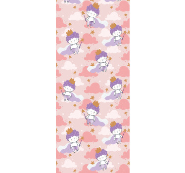 Rollo fenster kinderzimmer kleiner prinz mit krone - TenStickers