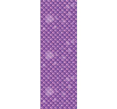 Rollo fenster kinderzimmer lila meerjungfrauenschuppen - TenStickers