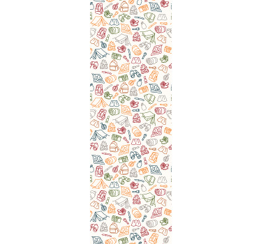 Rollo fenster kinderzimmer campingboot holzfeuer stiefel - TenStickers