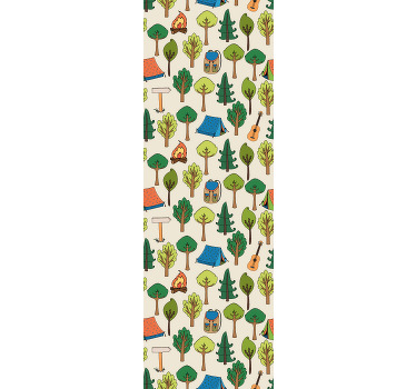 Estore de rolo infantil e itens de camping - TenStickers