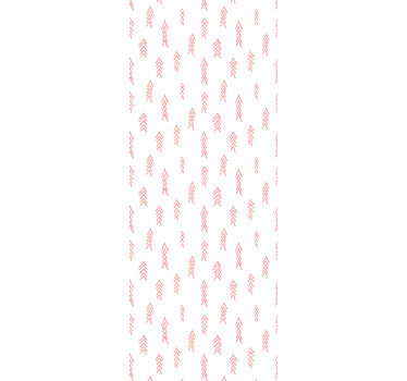 Rollo fenster kinderzimmer mit pinken pfeilen auf weiß - TenStickers