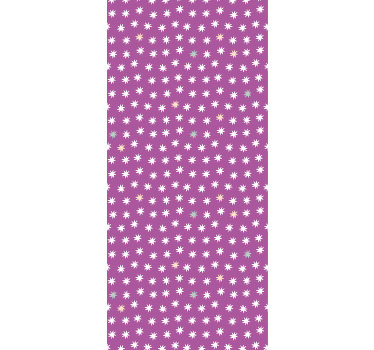 Zavjese za dječju sobu bijele zvjezdice za djecu - TenStickers