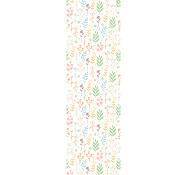 Rollo fenster kinderzimmer einfache symbole auf weiß - TenStickers