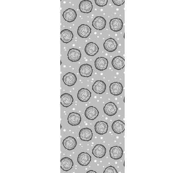 Rollo fenster kinderzimmer im nordischen alpenstil - TenStickers