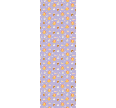 Kinderkamer rolgordijn dieren en regenbogen - TenStickers