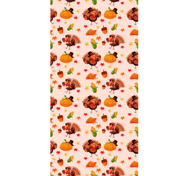 Zavjese za dječju sobu s cool puricama za zahvalnost - TenStickers