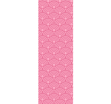 Tenda a rullo cameretta rosa scuro e chiaro - TenStickers