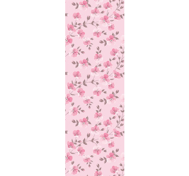 Zavjese za dječju sobu s lijepim ružičastim cvjetovima - TenStickers