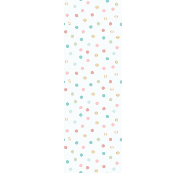 Rollo fenster kinderzimmer mit glitzerndem punktmuster - TenStickers