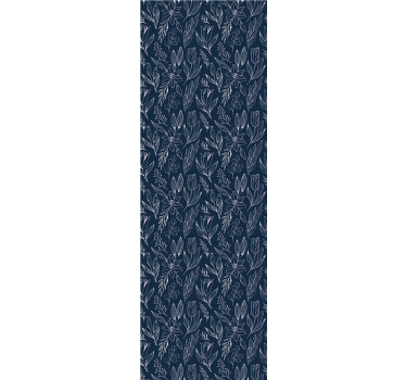 사무실 블라인드 백합 무늬 플로랄 디자인 - TenStickers