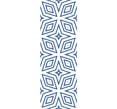 사무실 블라인드 수제 모조 황마 다이아몬드 - TenStickers