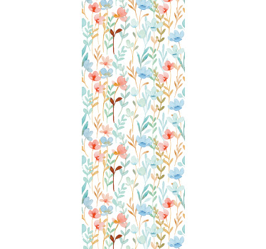 사무실 블라인드 '하이든이어' 꽃무늬 - TenStickers