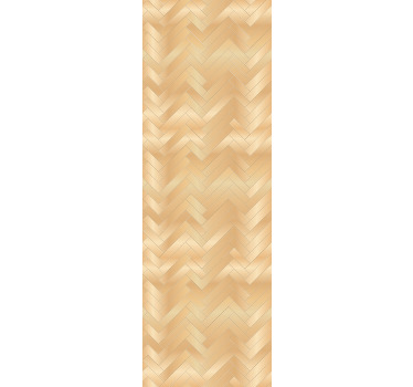 Store enrouleur bureaux motif bois doré - TenStickers