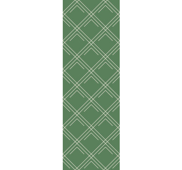 Ρολό για γραφεία πράσινα κομψά τετράγωνα - TenStickers