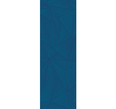 Πολό για γραφεία με απλό γεωμετρικό μπλε σχέδιο - TenStickers