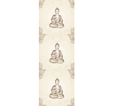 Ρολό για γραφεία με σύμβολο χεριού Χάμσα Βούδα - TenStickers