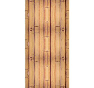 Pολό για γραφεία με εφέ υφής ξύλου μπαμπού - TenStickers