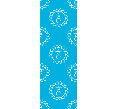 사무실 블라인드 목소리 차크라 심볼 - TenStickers