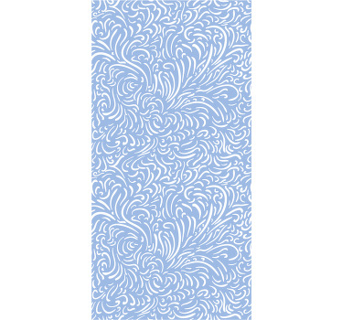 사무실 블라인드 얼음 패턴 - TenStickers