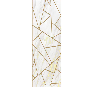 사무실 블라인드 대리석 기하학적 모자이크 - TenStickers