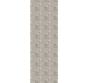 사무실 블라인드 회색 수제 짚 효과 - TenStickers