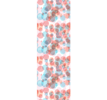 Cortina roller juvenil burbuja dulce - TenVinilo