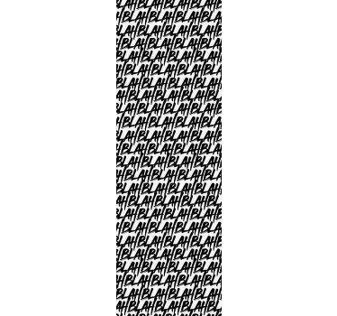 Cortina roller juvenil diseño moderno y colorido - TenVinilo