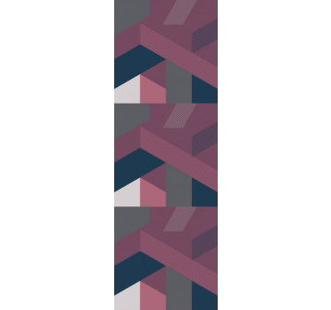 Cortina roller juvenil formas geométricas eclécticas - TenVinilo