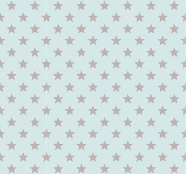 Cortina roller juvenil fondo azul con estrellas grises - TenVinilo