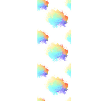 Rollo fenster jugendzimmer farbenfrohe party - TenStickers