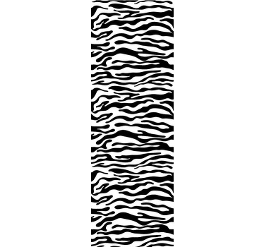 Blind teens zebra design accessories - TenStickers