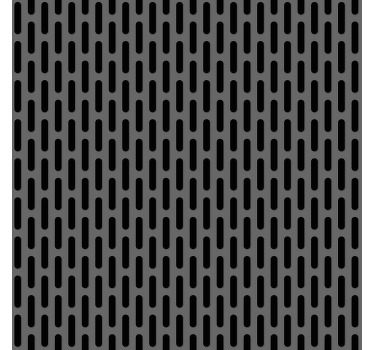 Rollo fenster jugendzimmer mit schwarzem metallgitter - TenStickers