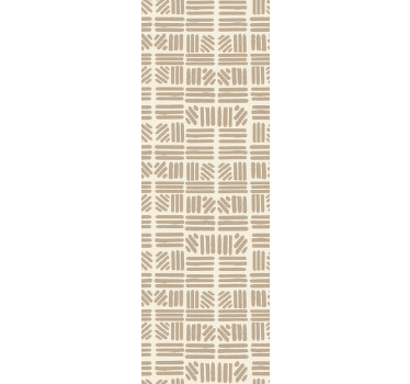 Estore de rolo modernos com padrões de linhas geométricas - TenStickers