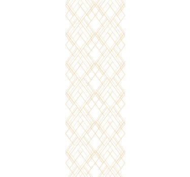 Estor enrollable moderno líneas irregulares doradas - TenVinilo