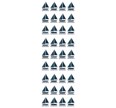 Cortina roller moderno patrón de velas - TenVinilo