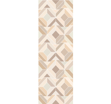 Cortina roller moderno patrón beige con rayas - TenVinilo