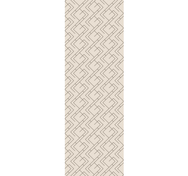 Modern roller blind mid-century style design - TenStickers