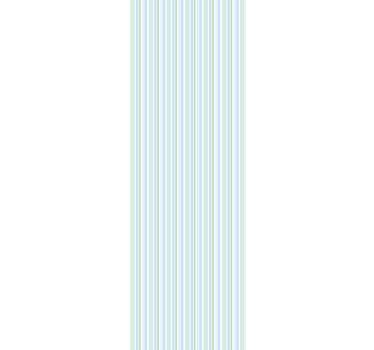 Modern roller blind in pastel striped pattern - TenStickers