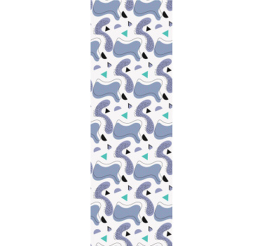 Estore de rolo modernos modelo memphis com fundo branco - TenStickers