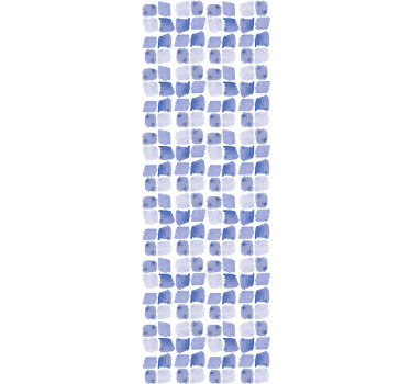 Estore de rolo modernos padrão halftone quadrado aleatório - TenStickers