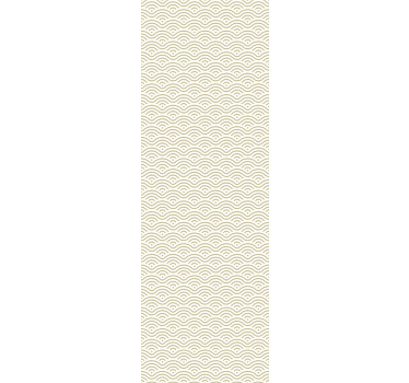 Estore de rolo modernos ondas simples e tranquilas - TenStickers